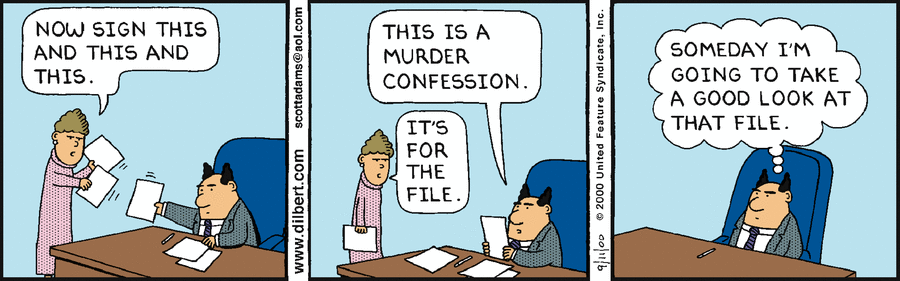 Dilbert Cartoon